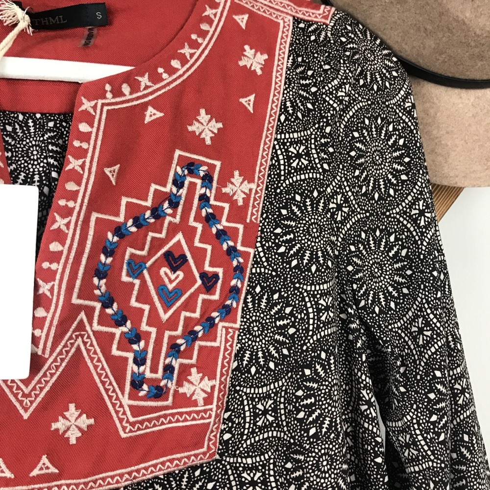 THML for Stitchfix | Boho Peasant Blouse - Picture 4 of 6